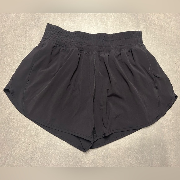 Women's Black Athletic Shorts - Picture 1 of 3
